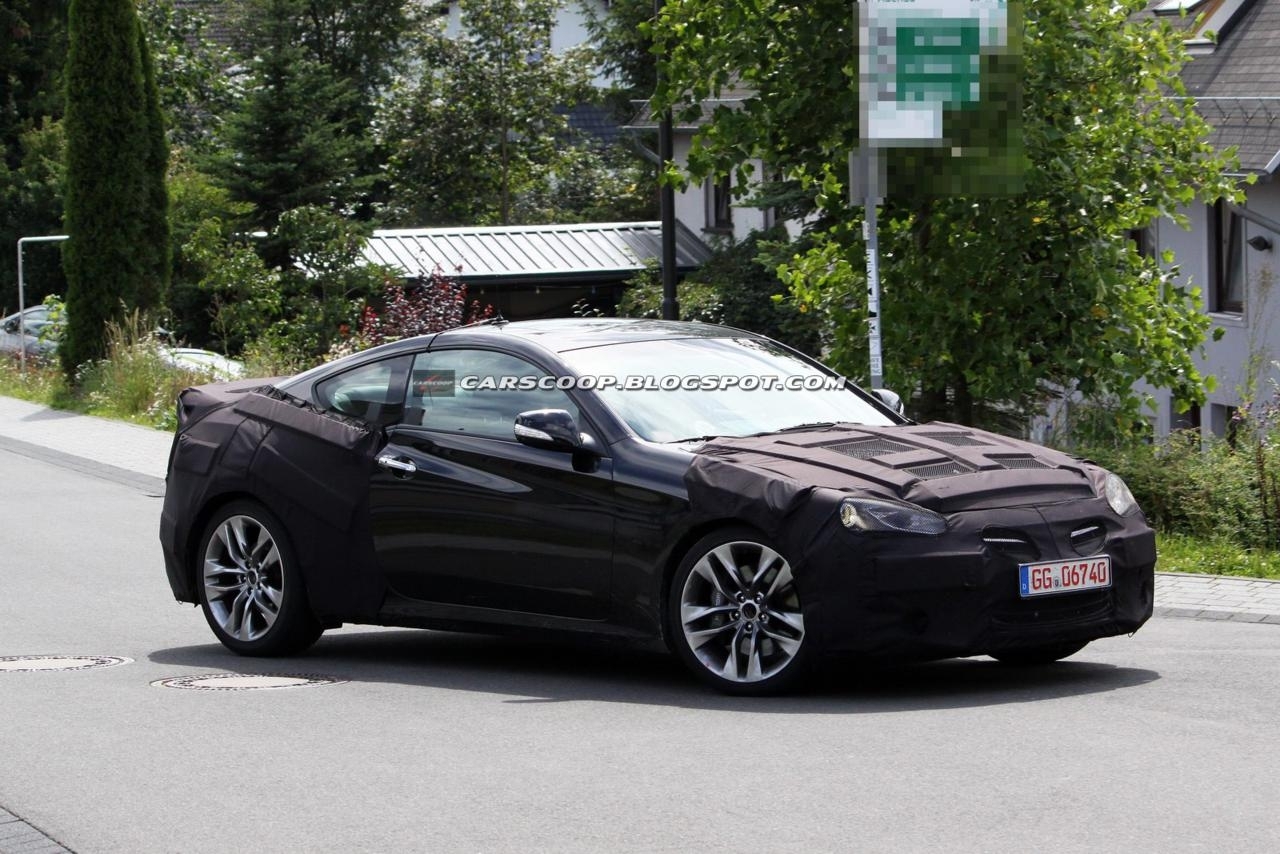 Hyundai Genesis Coupe po liftingu