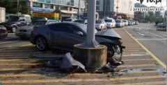 Hyundai Genesis Coupe po wypadku