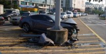 Hyundai Genesis Coupe po wypadku