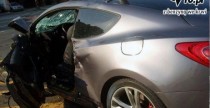 Hyundai Genesis Coupe po wypadku