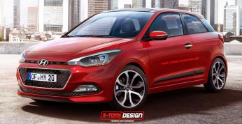 Nowy Hyundai i20 w wydaniu trzydrzwiowym - wizualizacja