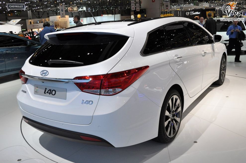 Hyundai i40 Estate na targach w Genewie