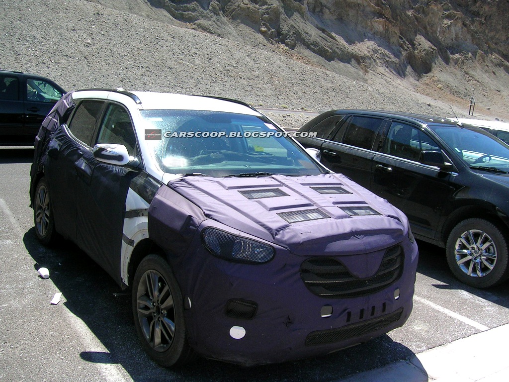 Hyundai iX45 - zdjcia szpiegowskie