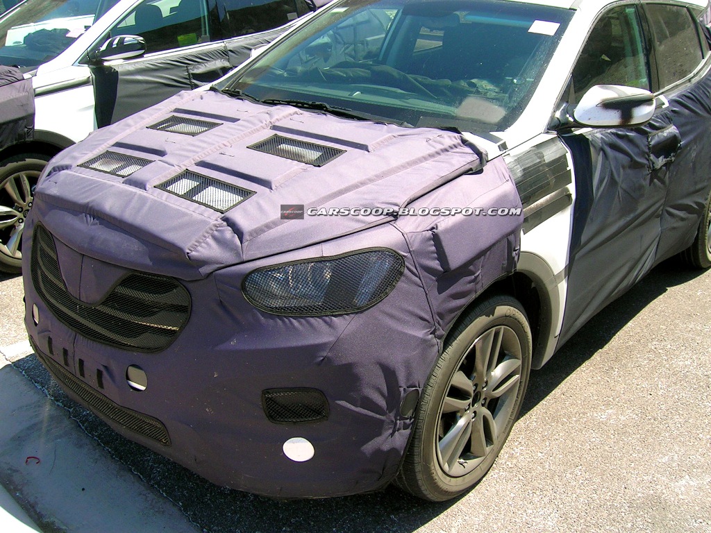 Hyundai iX45 - zdjcia szpiegowskie