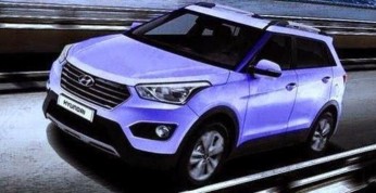Hyundai ix25 - pierwszy przeciek