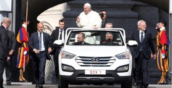 Hyundai Santa Fe w roli nowego auta Papieża Franciszka