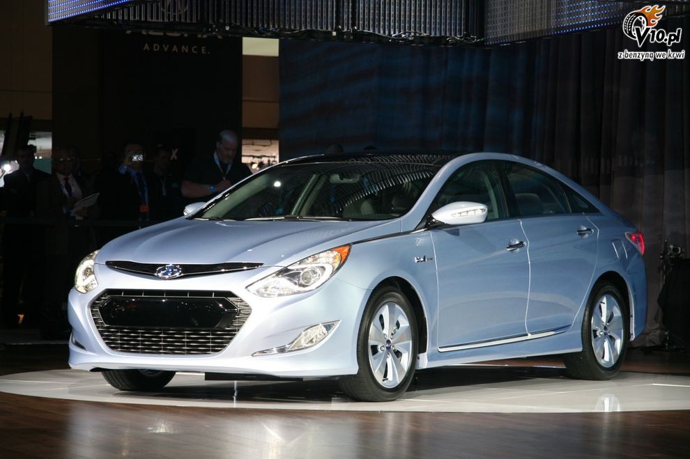 Nowy Hyundai Sonata Hybrid - New York Auto Show 2010