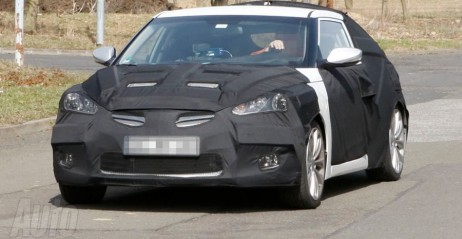 Nowy Hyundai Coupe 2011 - zdjcie szpiegowskie