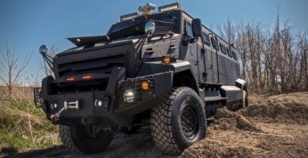 Inkas Huron APC - pancerna ciężarówka dla VIP-ów
