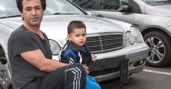 2-latek rozbił Mercedesa