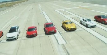 Video: Najlepszy Drag Race świata - kilkanaście aut w pojedynku...