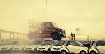 Video: Rozmiar ma znaczenie, czyli szalony drift ciężarówką