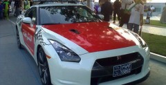 Nissan GT-R w roli radiowozu