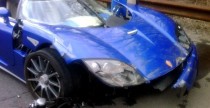 Koenigsegg CCX - wypadek