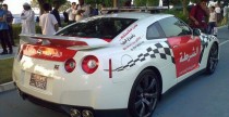 Nissan GT-R w roli radiowozu