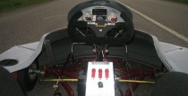 gokart z silnikiem odrzutowym