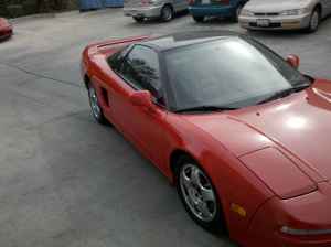 Acura NSX z ogromnym przebiegiem