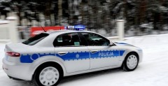 Alfa Romeo 159 w subie policji