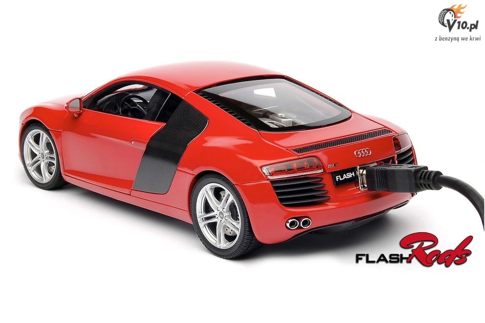 Audi R8 jako twardy dysk