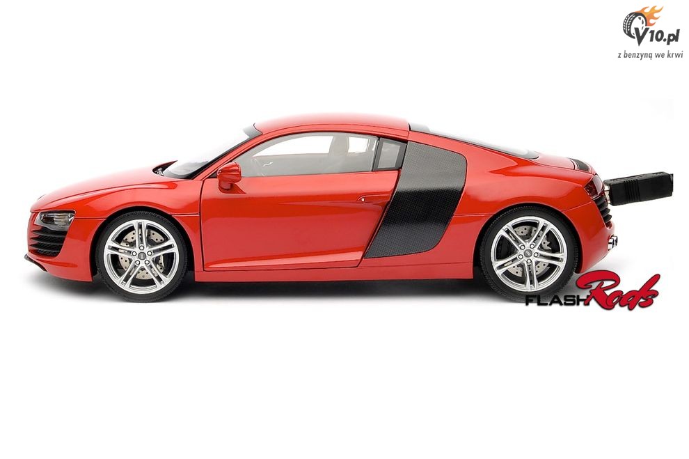 Audi R8 jako twardy dysk