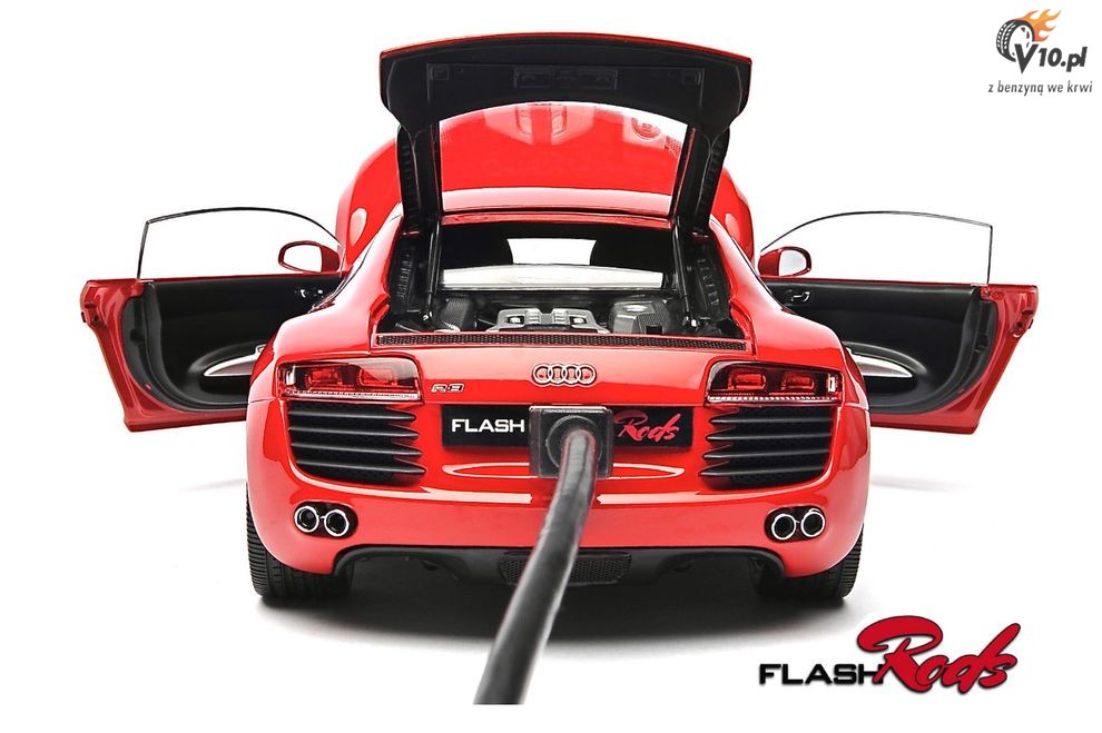 Audi R8 jako twardy dysk