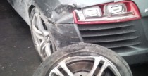 Audi R8 - przeraajcy wypadek