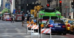 Auta przyapane na planie filmu Transformers 3