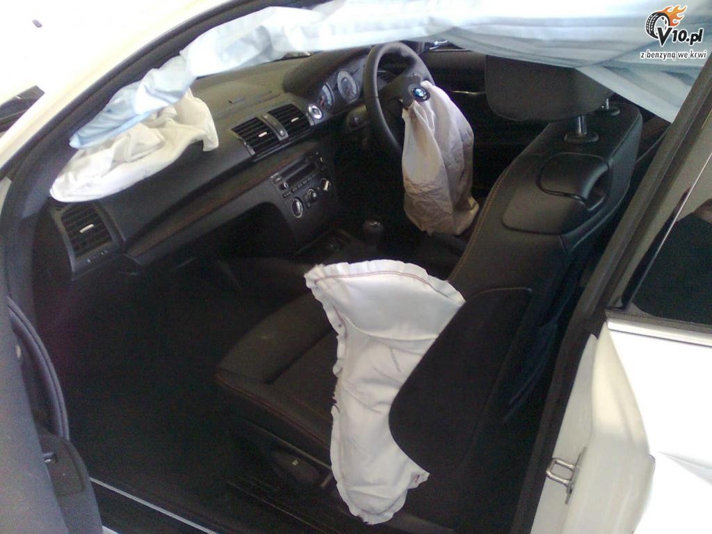 BMW 1 M Coupe Wypadek