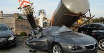 BMW serii 6, Jaguar XKR-S wypadek