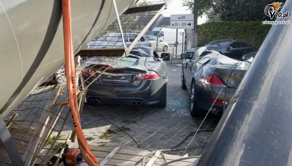 BMW serii 6, Jaguar XKR-S wypadek