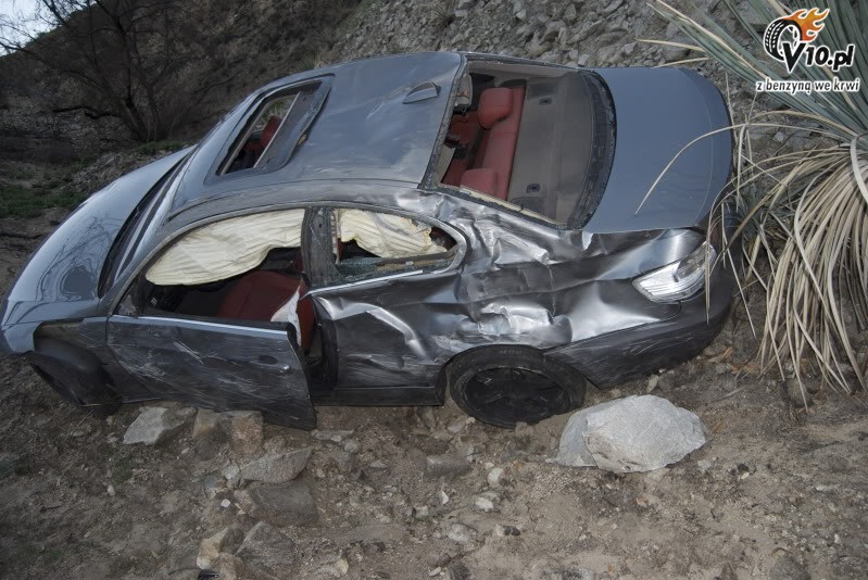 BMW serii 3 Coupe - niezwyky wypadek