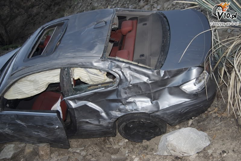 BMW serii 3 Coupe - niezwyky wypadek