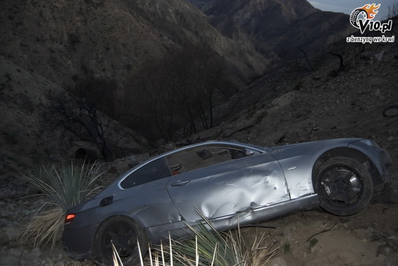 BMW serii 3 Coupe - niezwyky wypadek