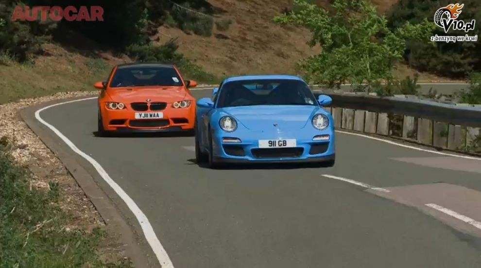 Porsche 911 GT3 kontra BMW M3 GTS