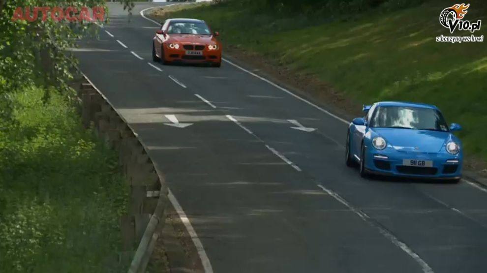 Porsche 911 GT3 kontra BMW M3 GTS