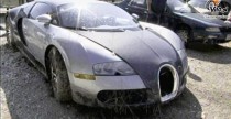 Bugatti Veyron po kpieli w jeziorze