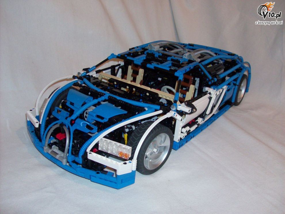 Bugatti Veyron w wersji Lego