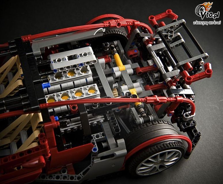Bugatti Veyron w wersji Lego