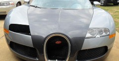 Bugatti Veyron wprost z jeziora