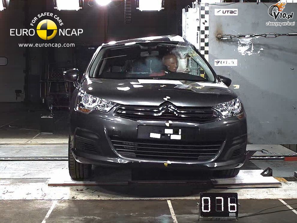 Citroen C4 2010 - crash-test EuroNCAP