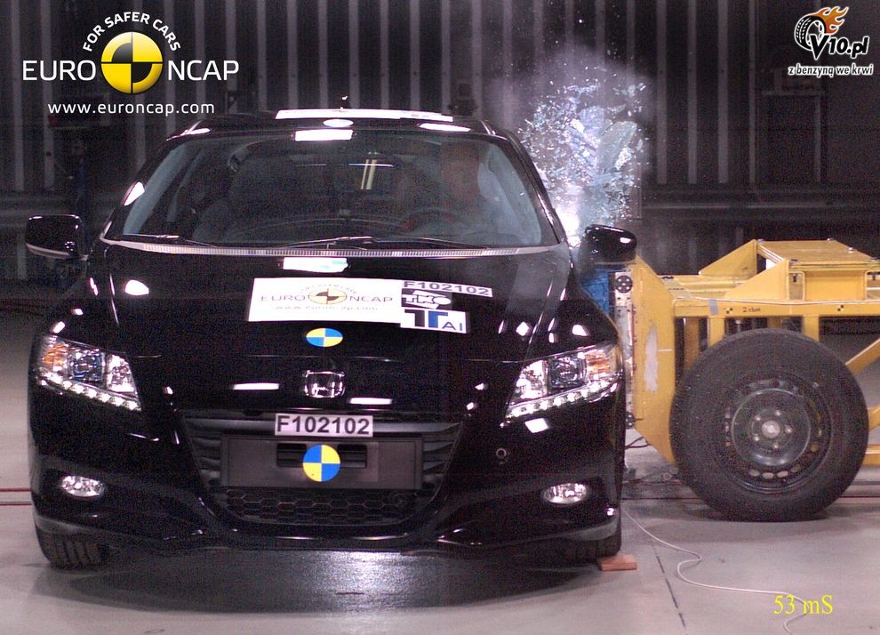 Honda CR-Z - crash-test EuroNCAP