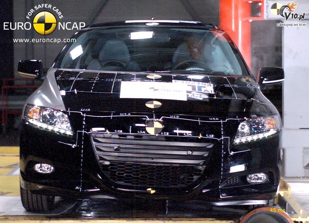 Honda CR-Z - crash-test EuroNCAP