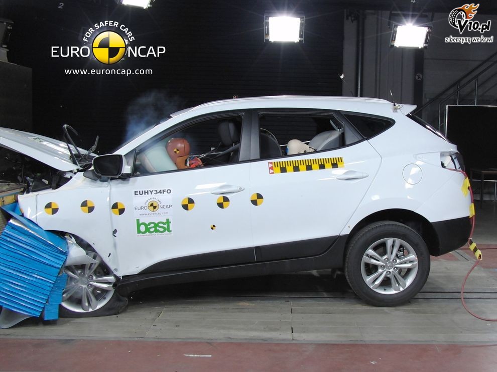 Hyundai ix35 - crash-test EuroNCAP