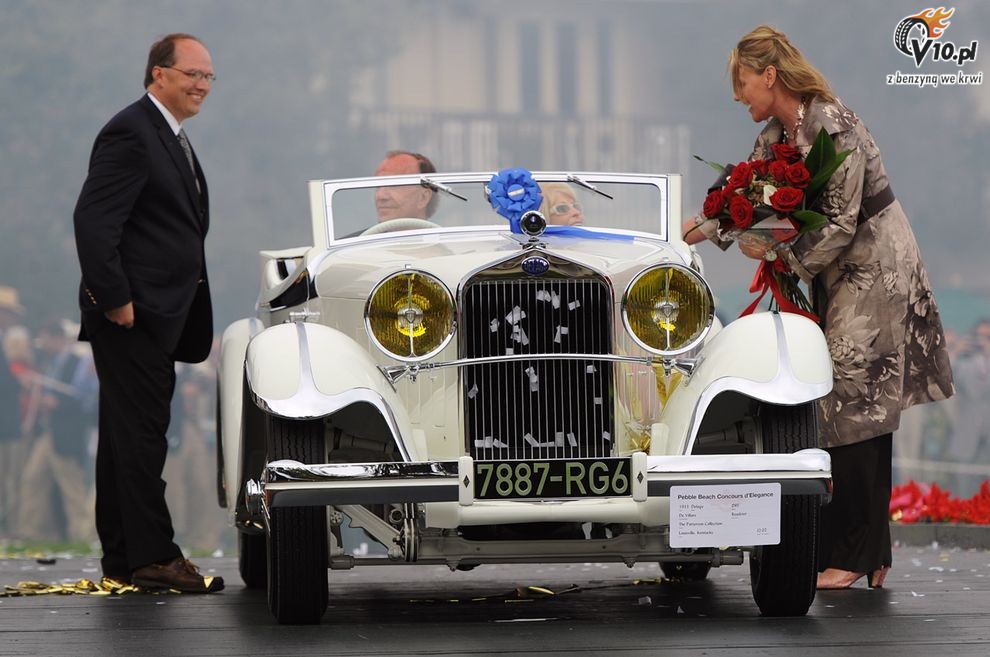 Delage D8S De Villars Roadster w Monterey
