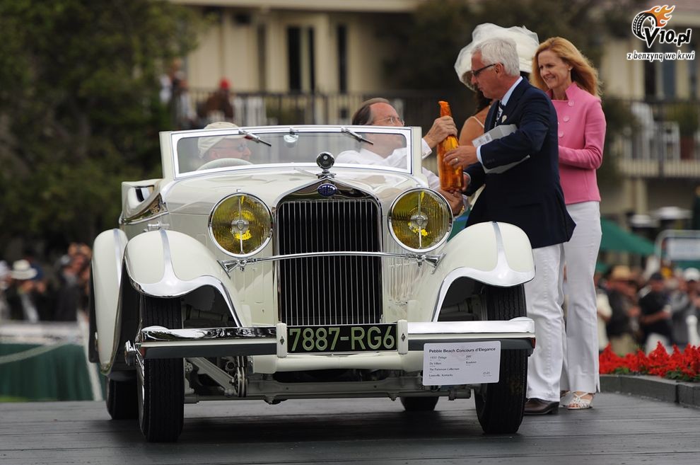 Delage D8S De Villars Roadster w Monterey