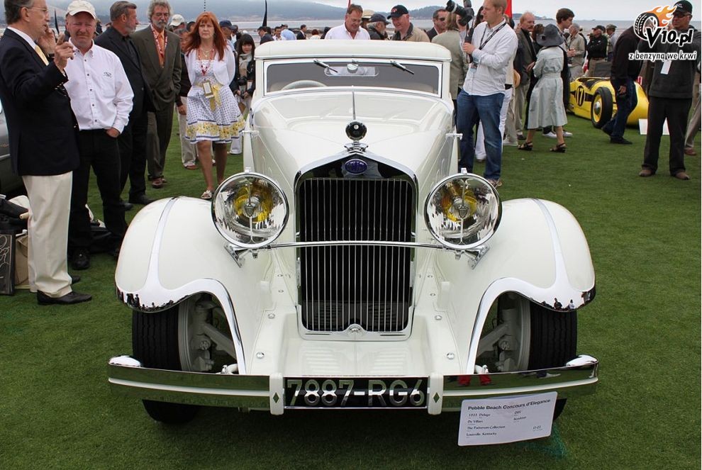 Delage D8S De Villars Roadster w Monterey