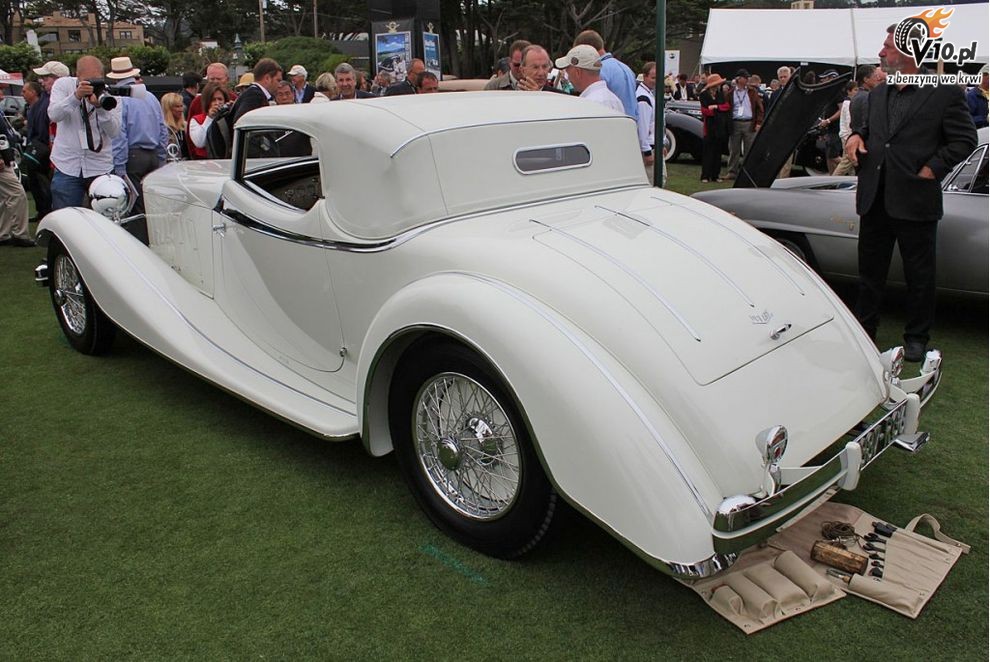 Delage D8S De Villars Roadster w Monterey