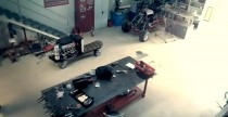 Deskorolka z silnikiem V8