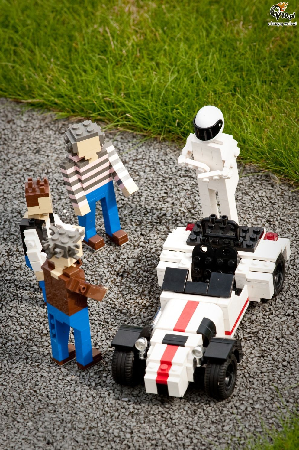 Ekipa Top Gear w wersji Lego
