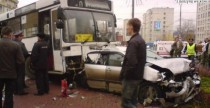 Ekstremalny wypadek autobusu